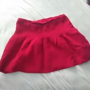 Red Mini Skirt :)